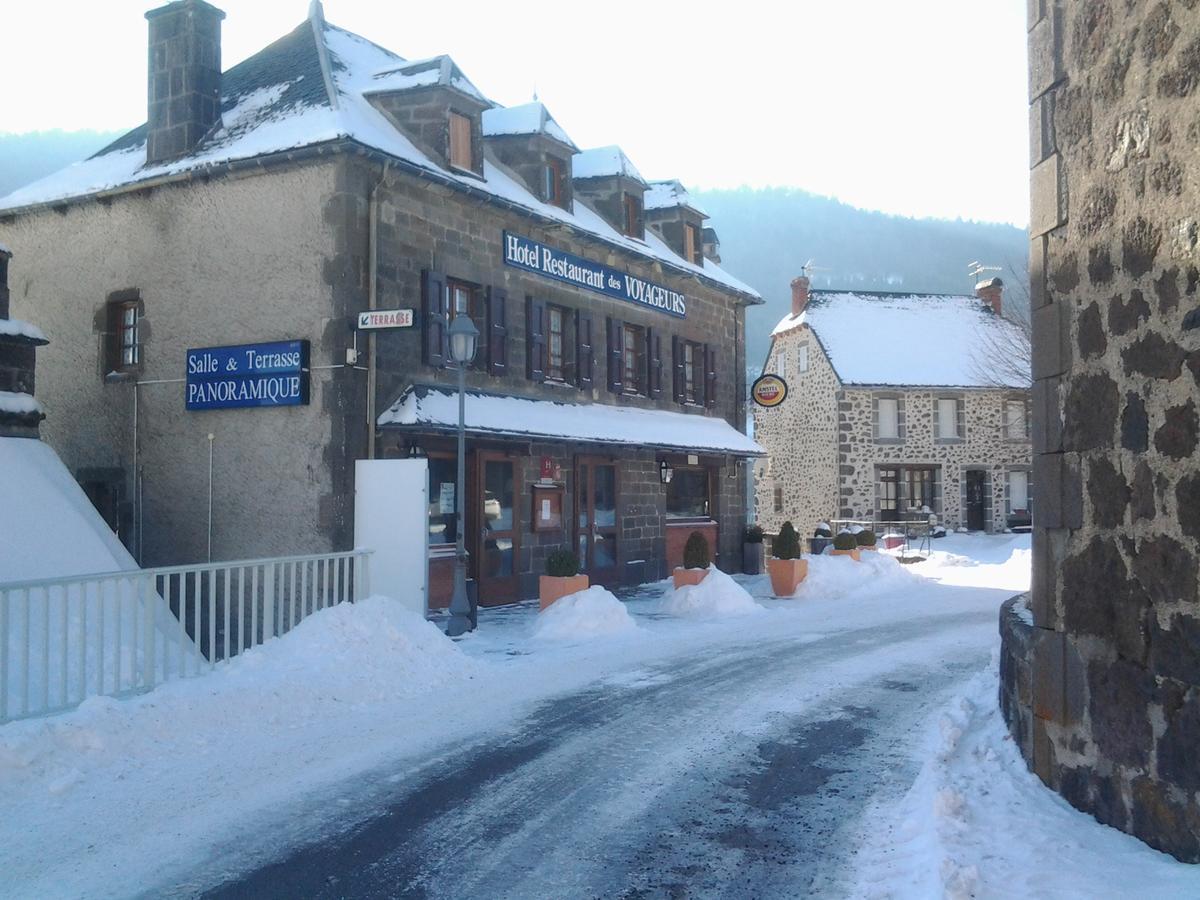 hotel restaurant des voyageurs Le Falgoux Extérieur photo
